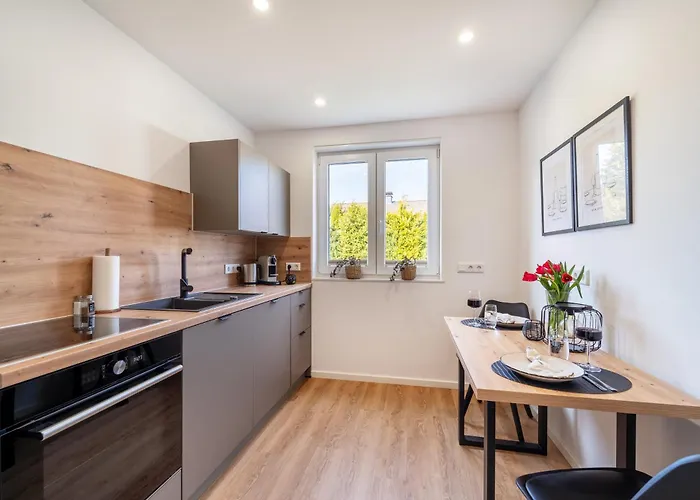 Raw-flat - Miller - Terrasse - Modern Appartement Bielefeld